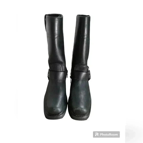 Harley Davidson Men\'s Hustin Waterproof Riding Boots